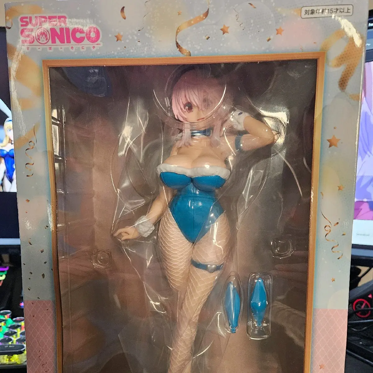 Super Sonico BiCute Bunny figure
