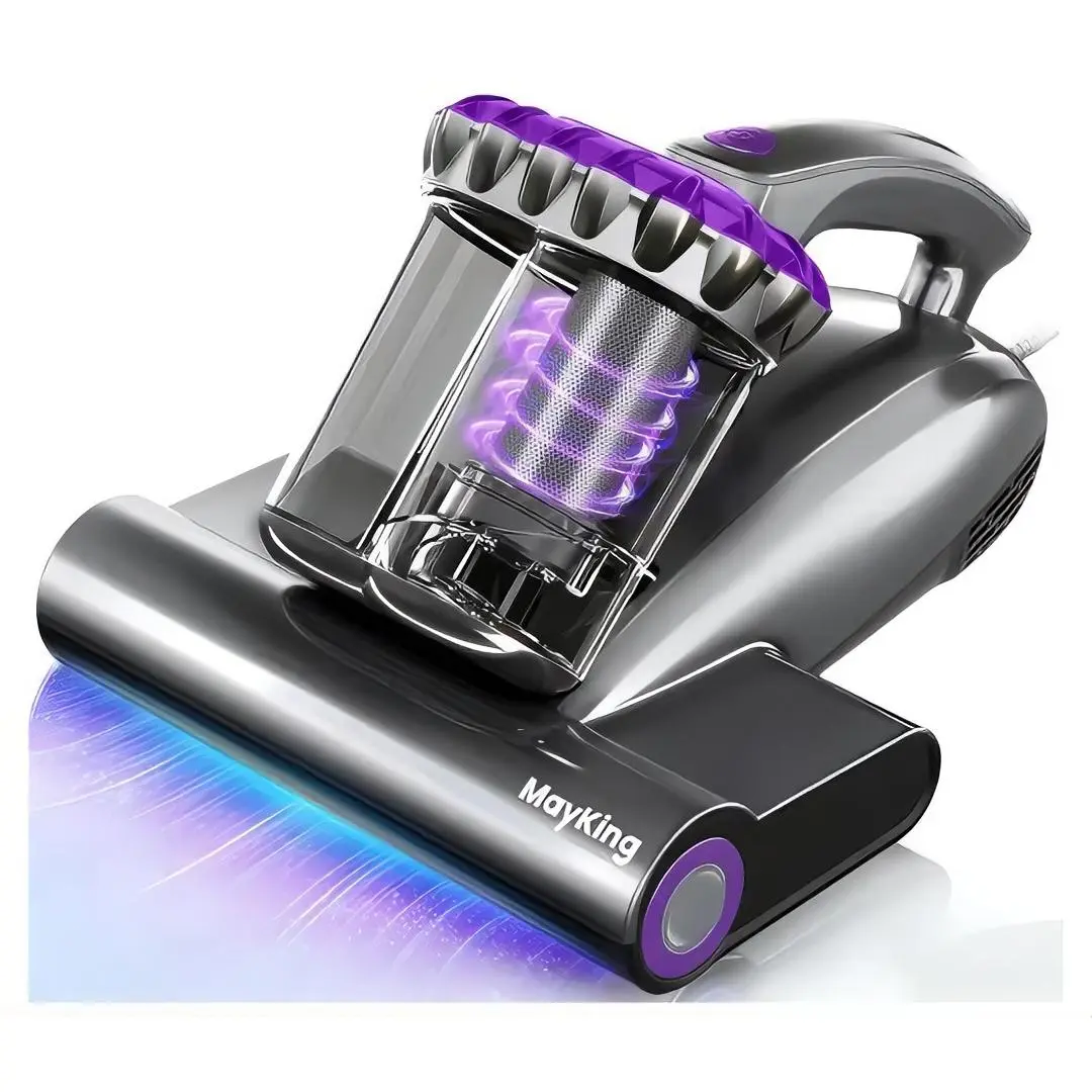 MayKing Mattress Vacuum Cleaner 16KPa UV Bed Vacuum with HEPA Filter Ultrasonic 149°F Heat for Mattress Sofa Couch Cleaning