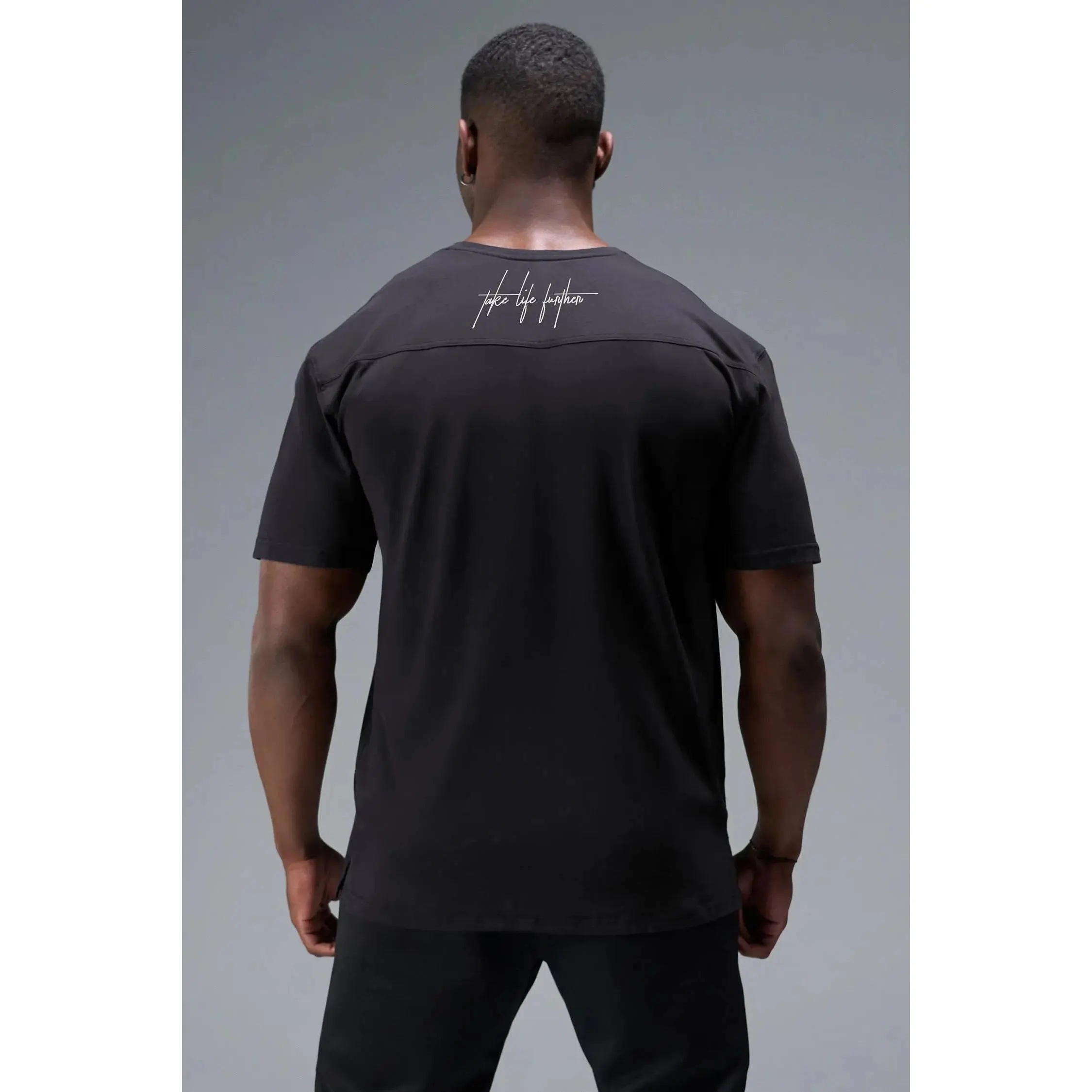 Back Script Oversized Tee