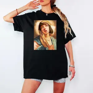 Pulp Fiction Virgin Mary Mia Wallace T-Shirt, Mia Wallace Shirt, Pulp Fiction Shirt, Uma Thurman Shirt