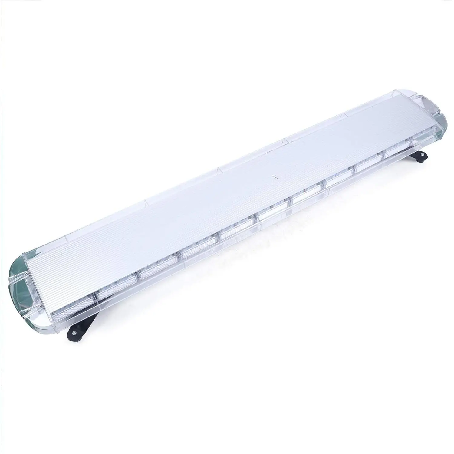 Emergency Strobe Light 51" 96 LED Bar Traffic Advisor Response Amber-White 12V