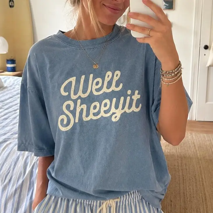 Comfort Colors Well Sheeyit Shirt, Funny Vulgar Humor T-Shirt, Crude Sarcastic Tee for Women, Unisex Graphic Shirt, Meme Humor Gift Tee for Adults – DPCLICK