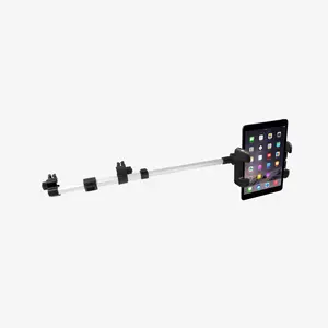 Tablet Holder for Car Backseat - Headrest Mount Silver