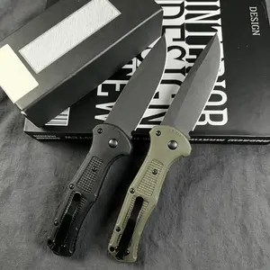 9070 Side-Open EDC Pocket Folding Knife with Textured G10 Grips, Tough Reliable EDC Gear for Camping, Emergencies & Tactical Tasks