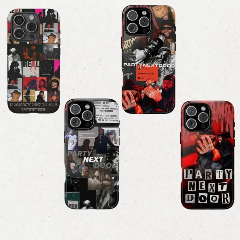 PartyNextDoor Collage Tough Case Compatible with iPhone