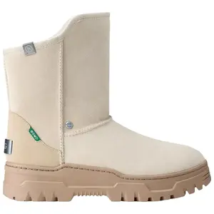 UGG Hardware Boot Hidden NY PFF Beige Mens Unisex Sneaker 1183990-RGDT Authentic Original Collaboration Winter Shoe