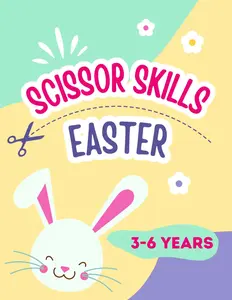 Scissor Skills, Easter, Preschool Activity Book: Learn to Cut Lines and Easter Shapes | Fun Cutting & Coloring Book for Kids | Preschool Learning ... Olds: Scissor Skills for Little Boys & Girls