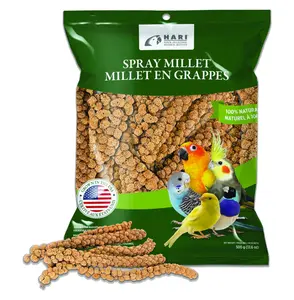Living World – Millet Spray for Birds, 17.6 Oz – Premium Treat for Budgies, Canaries, Finches, Cockatiels and Other Pet Birds
