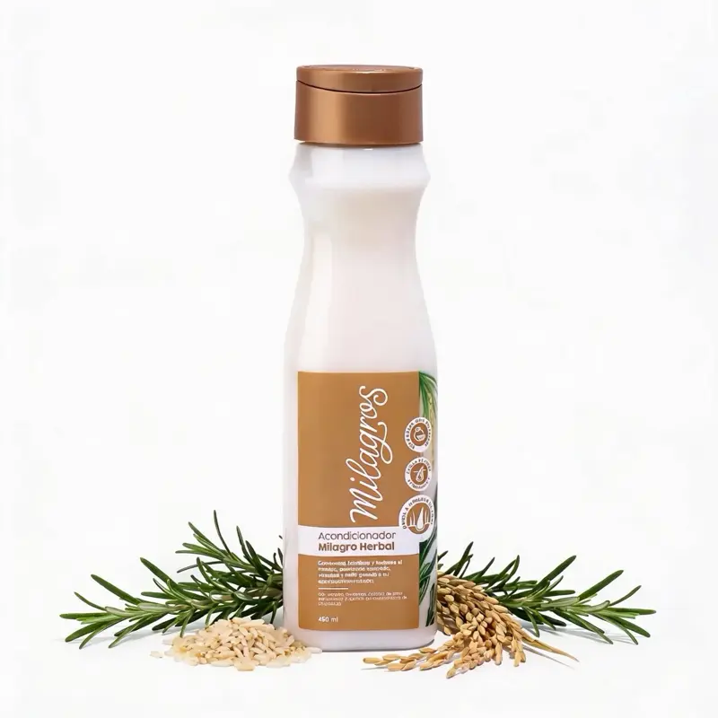 Herbal Deep Conditioner for Hair Strengthening and Dandruff Control, Infused with Rosemary, Rice & Amino Acids for All Hair Types, 450g, Anti-Hair Loss, High Quality Conditioning Agents