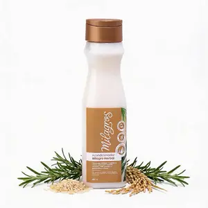 Milagros Herbal Miracle Anti-Hairfall Conditioner, 450g Haircare Product Infused with Rice and Rosemary