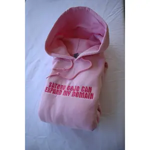 Satoru Gojo Can Expand My Domain, Hoodie or Crew Neck Long Sleeve, Classic fit, Unisex, Adult