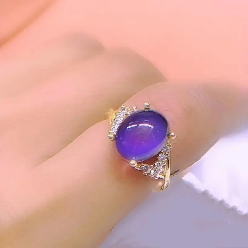 Adjustable Gold Mood Ring