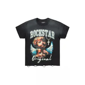 Dieter Black Oversized Graphic T-Shirt