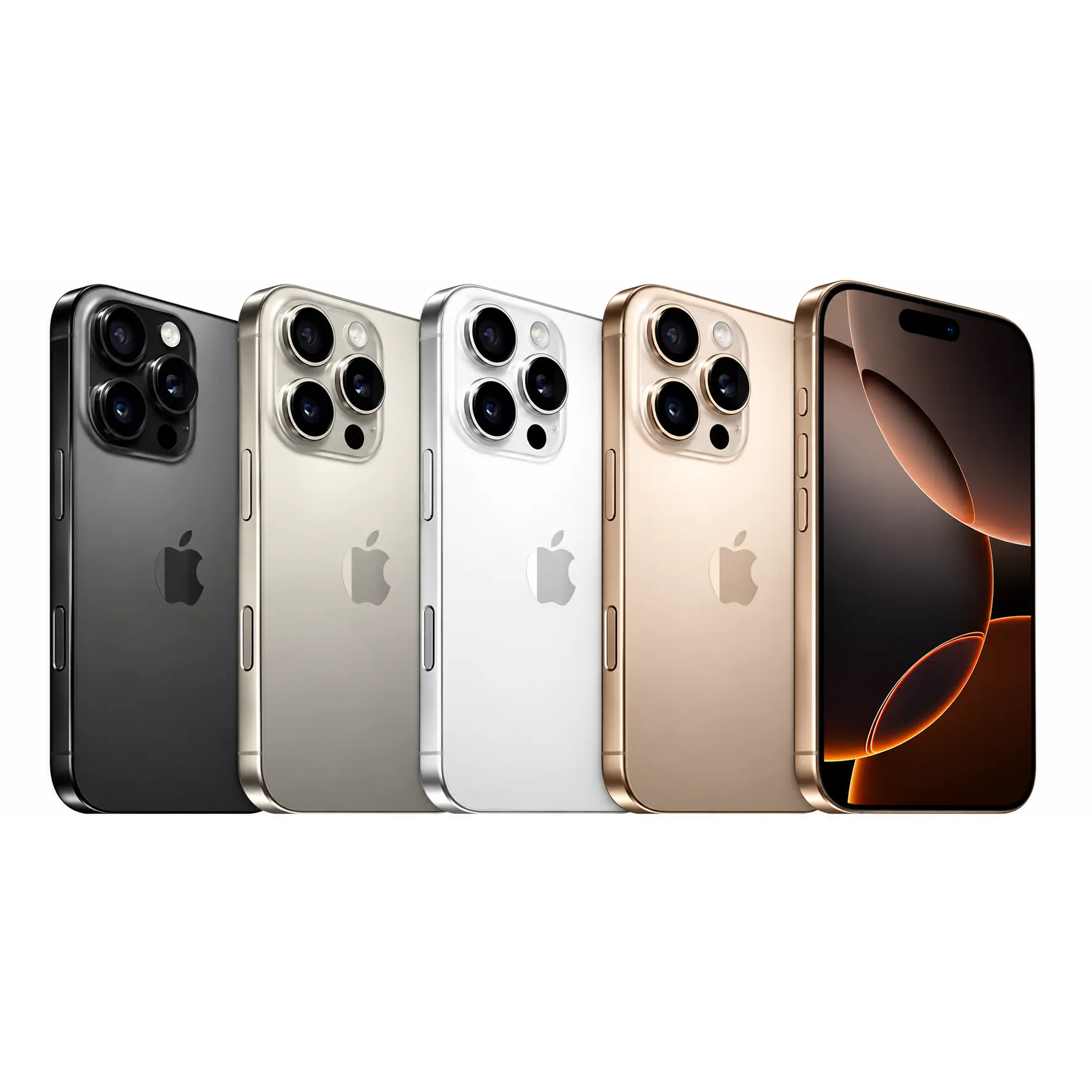Refurbished Excellent Unlocked iPhone 16 Pro Max (A3084) - 256GB, 512GB, 1TB, All Colors, 50Wh, IP68 Rated, Wi-Fi 7, 1-Year Warranty