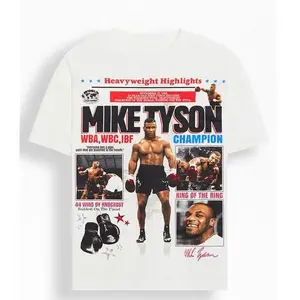 (Sale Off Up To 50%) Maddman Tyson Heavyweight Highlights Inspired Vintage Graphic T-shirt Heavy Cotton Tee Basketball 90 s Styled Shirt Hiphop Vibes Y2K Aesthetic Throwback Classic Big Face Celebrity Tee