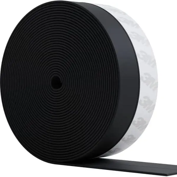 33 Feet Self Stick Silicone Door Seal Strip for Windows, Doors, Weatherstrip Draft Stopper Weather Stripping Tape Roll Exterior Door Frame Sealers