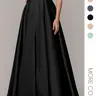 Women's Solid Satin High Waist Fitted Flare Skirt, Trendy Flirty Skirt, Flared Skirts, Elegant Fashion A Line Maxi Skirt for Party Dating Wear, Ladies Bottoms for All Seasons, Womenswear