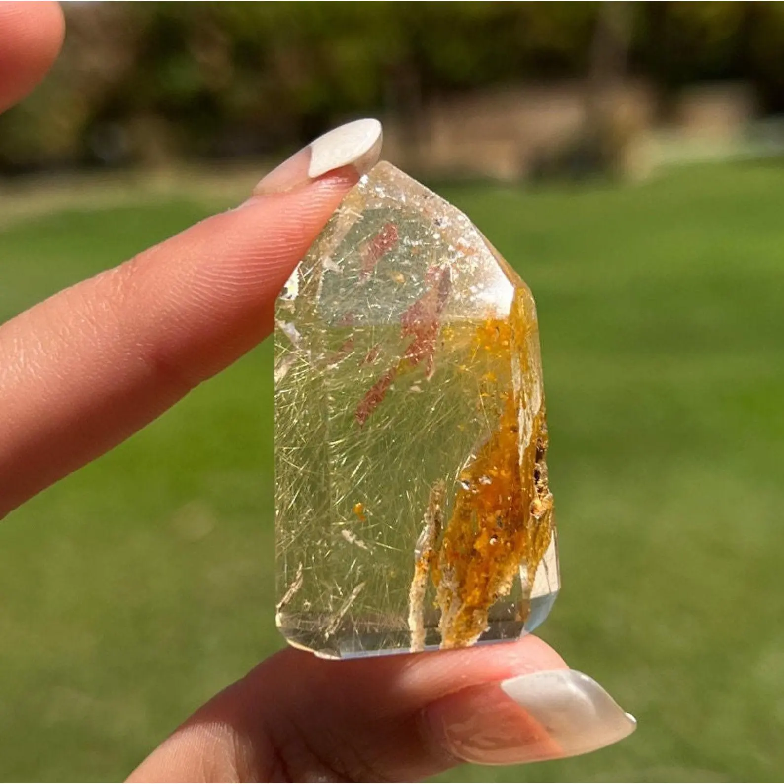 Golden Rutile Quartz