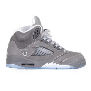 Nike Air Jordan 5 Retro Wolf Grey 440888-002 GS & Women's Fashion Sneaker New