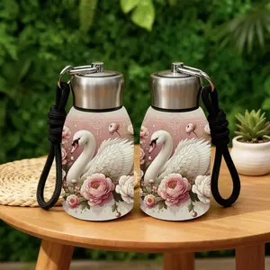 1pc 10.5oz Stainless Steel Insulated Travel Mug, Commuter & Outdoor Activity Cup, Coffee Travel Cup, Fitness Hydration Gear, Fun Design, Leakproof, Insulated Travel Drinkware