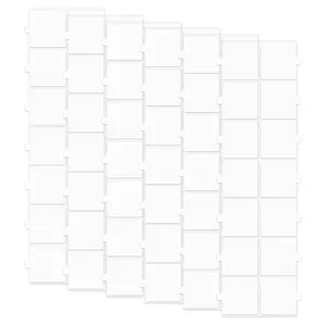 84 count Nano Double Sided Tape Squares with Easy Pull Tabs - 1.18" x 1.18" Sticky Pads for Photos, Crafts, DIY Projects  Walls - Poster Decoration Picture  Crafting Party