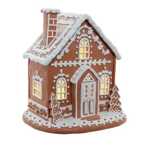 11.5" Battery Operated Gingerbread House