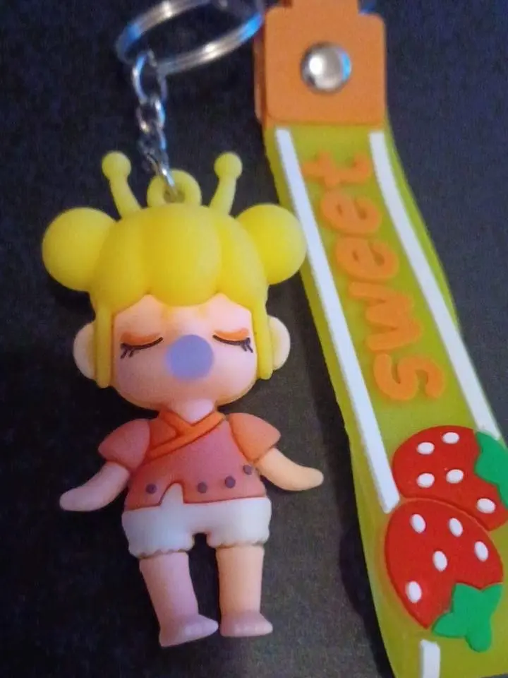 Bubble Girl keychains