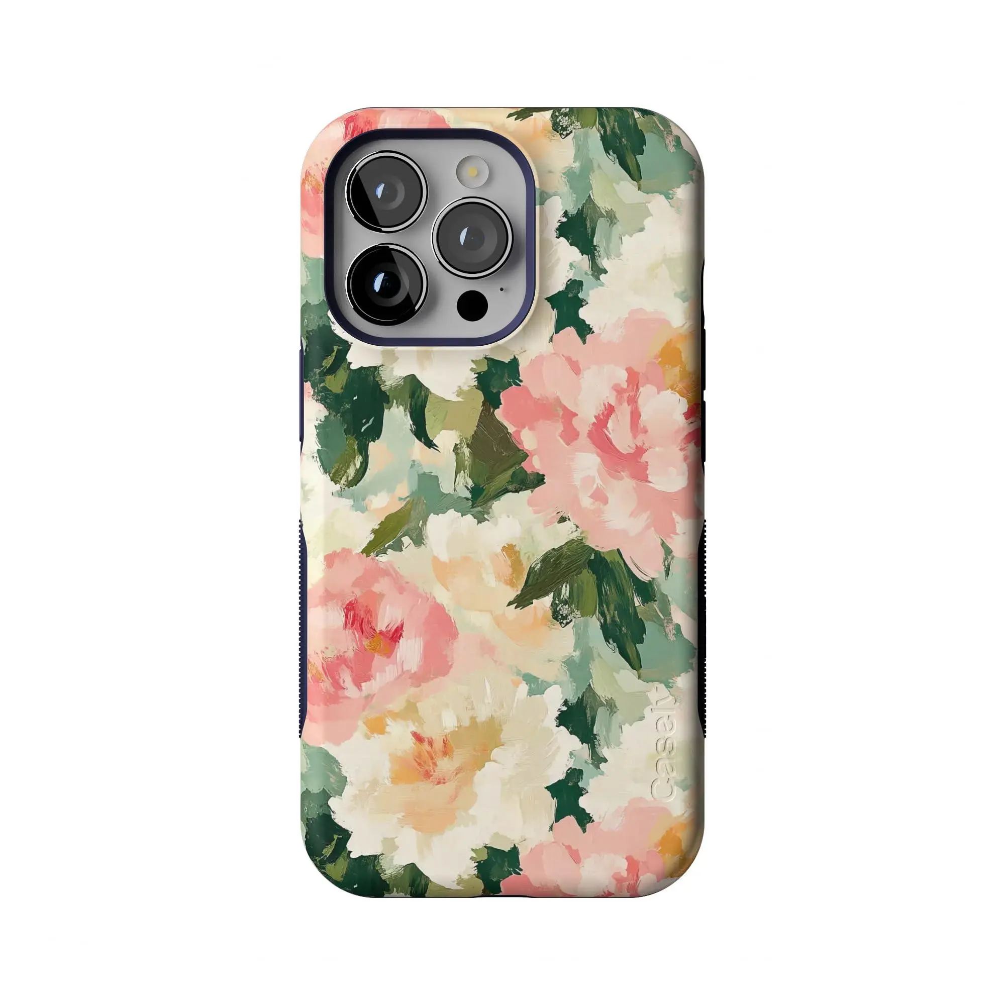 Casely iPhone 13 Pro Case | The Garden Room | Painted Petals | Bold Protective Design | Compatible with MagSafe