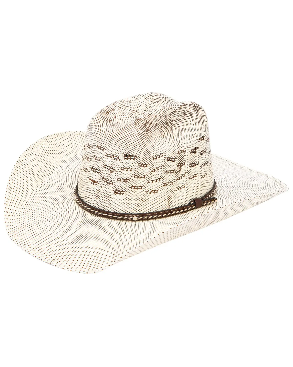 Cody James Unisex Twist Cord 15X Bangora Straw Cowboy Hat - Cj27swb94525