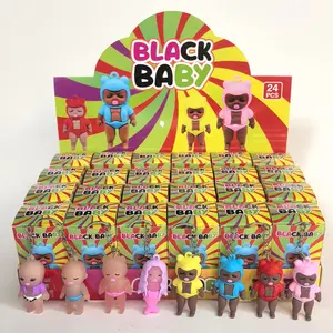 24 Piece Baby Doll Bag Charm Mystery Box Collection, Unique and Cute Desktop Decor, High-Quality Material, Exclusive Design