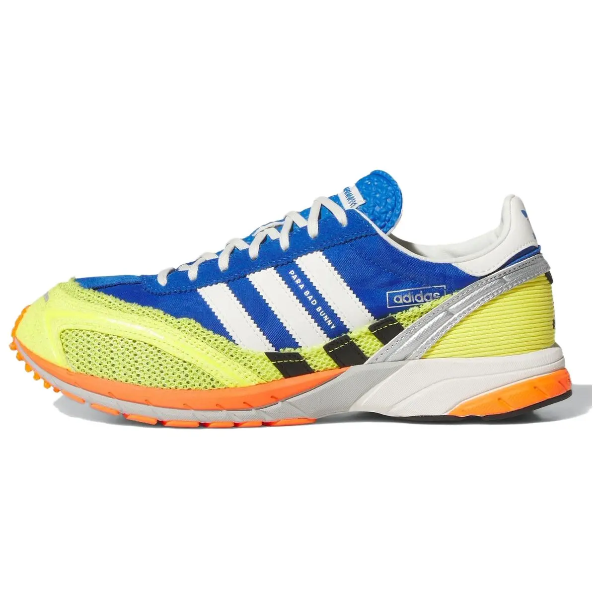 BAD BUNNY x adidas Originals Adizero SL 72 Low-Top Casual Trainers - Men's & Women's Blue Footwear with Soft Comfort, Slip-Resistant Durability, Walking Shoes, House White Official Maison Mihara Sneakers