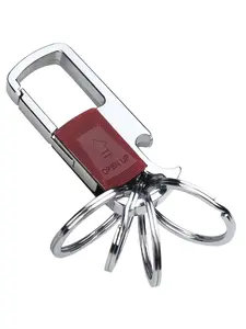 Metal Keychain with Detachable Key Ring, Bottle Opener Keychain, Creative Gift for Men and Women, Daily Fashion Accessory