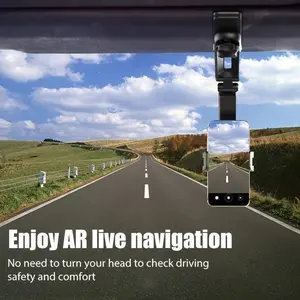 Sun Visor Cellphone Car Holder Universal Phone Holder Multi-function Mobile For IPhone 7 Inch