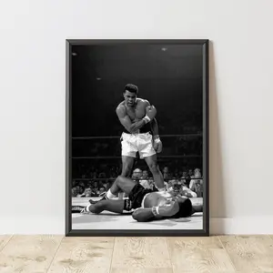 Muhammad Ali Poster, Muhammad Ali Print, Product without frame