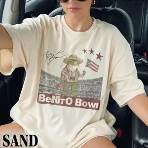 TLXT Benito Bowl 2026 Shirt – Vintage Football Tee – Retro Reggaeton Fan Top – Puerto Rico Pride Vintage Sports Tee