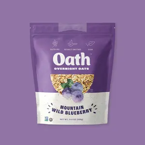 Mountain Wild Blueberry Overnight Oats