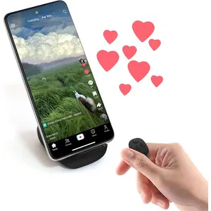 Remote Control Scrolling for , Page Turner for Kindle App E-Book,  Camera Shutter Remote for /Android/iOS (JX 06 Pro)