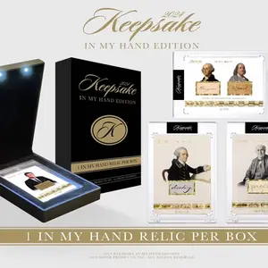 Keepsake In My Hand Edition 2024 (1 Authenticated Handwritten Relic Per Box!)