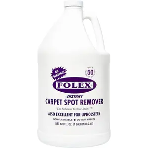 Folex Instant Carpet Spot Remover Carpet Cleaner - 128 oz - Removes Pet Accidents, Grease, Red Wine and More