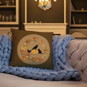 Dreaming of spooky Season Pillow