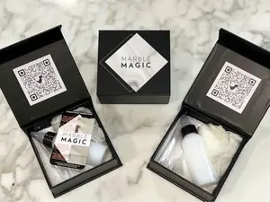 Marble Magic DIY Marble Stain Remover for Counters and Floors - Easy Application, 24-Hour Wait, Removes Wine, Food, Rust, Urine Stains