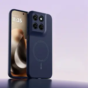 Suitable for Moto Edge 70  60 Fusion   Pro Motorola  G 5G 2026/G PLAY 5G 2026 G66/G67 Skin-feel Liquid Silicone Magnetic Phone Case