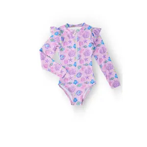 Ocean Friends L/S Flutter One-Piece Swimsuit