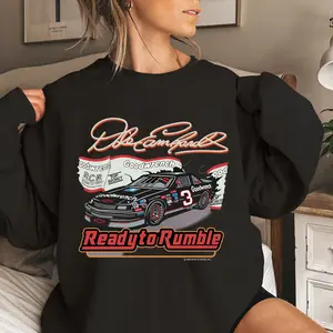 Vintage 1989 Nascar Chase Dale Earnhardt T-Shirt, Racing Fan SweatShirt, Vintage Nascar Tshirt Cotton Fabric Menswear Top Unisex