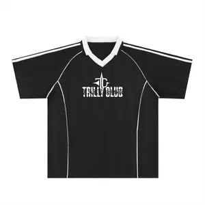 Shadow Stripe Collared Soccer Jersey