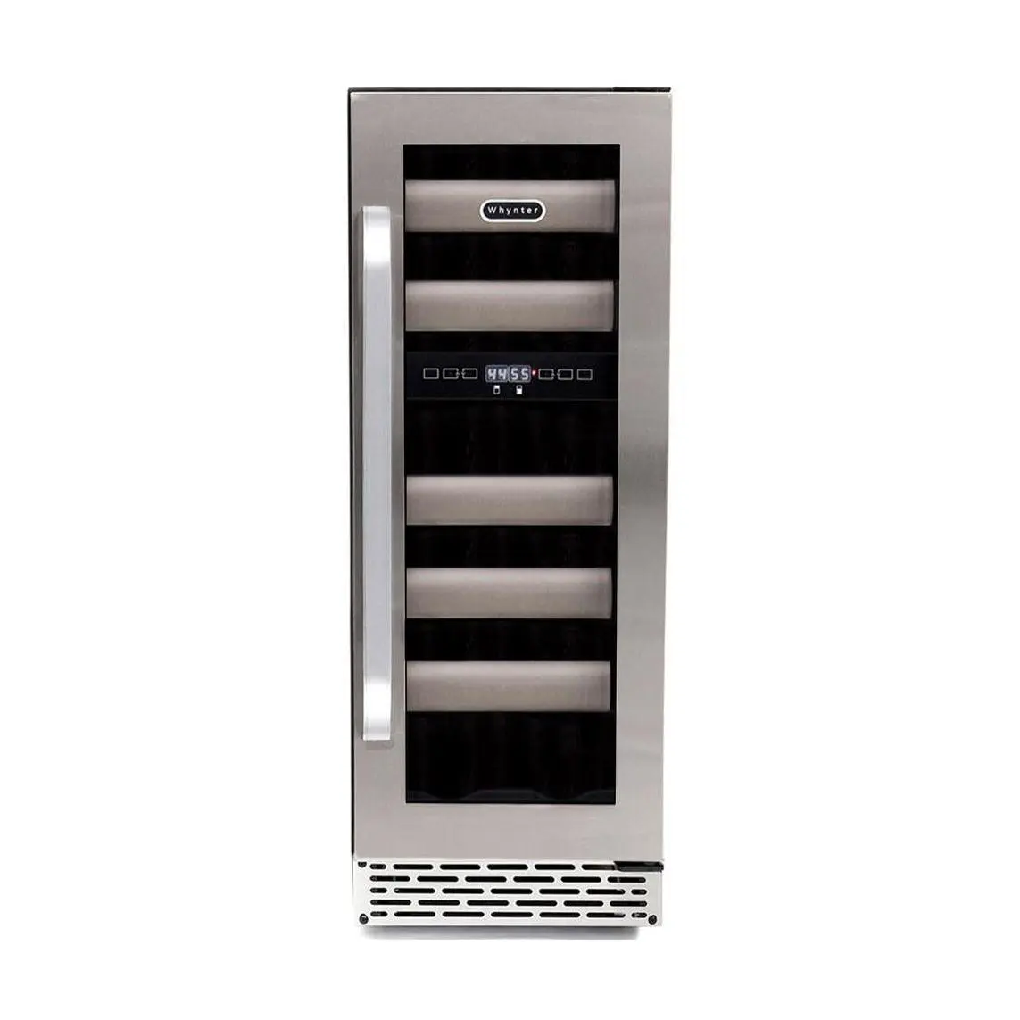 Whynter 17-Bottle Seamless Door Dual-Zone Wine Refrigerator Whynter 17-Bottle Seamless Door Dual-Zone Wine Refrigerator