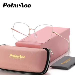 PolarAce Unisex Exquisite Elegant Stylish Full-frame Plano Glasses Cat-eye Plano Glasses