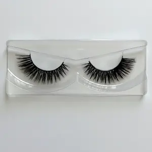 Dark Dramatic False Eyelashes 25mm Strip Lashes Midnight by Labo Glam