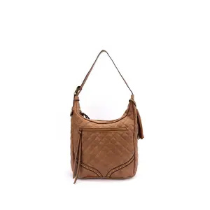 Callie Hobo in Almond Brown
