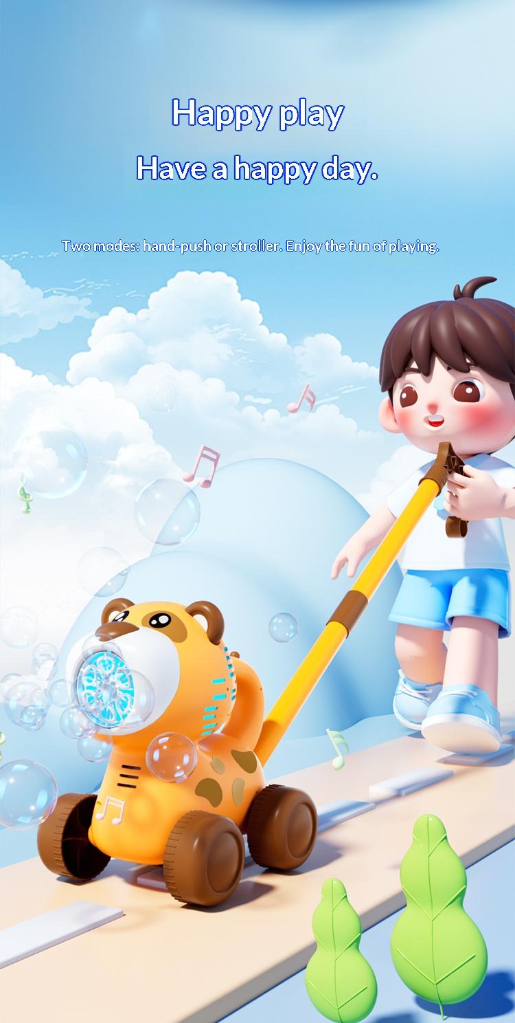 Pink Bubble Machine Blower Maker Toy Christmas Basket Stuffers Outdoor Summer Girls Kids Birthday Best Gift for 3-9 Year Old Capybara Cute Valentines Day Gifts